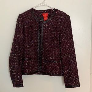 Oscar de la Renta tweed Blazer